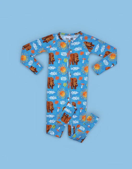 Dream Convertible Romper- ERIC CARLE BEAR-Y BLUE SKIES
