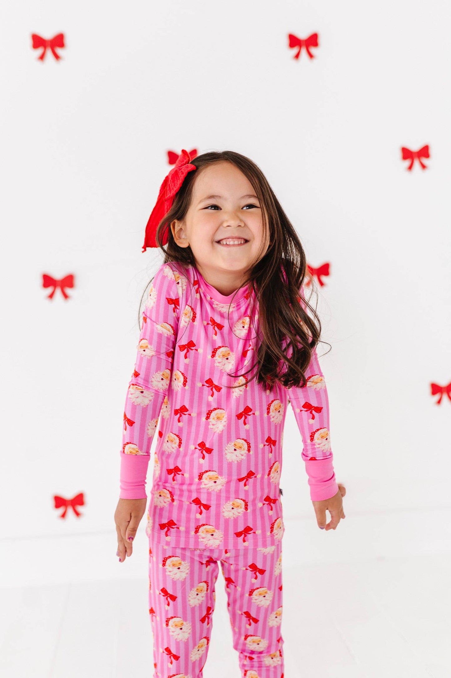 Santa Soirée Kids Pajamas