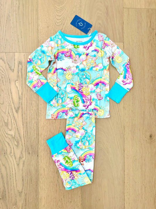 Bamboo (Willow) Long Sleeve Lounge Set- BIG WISH CARE BEARS