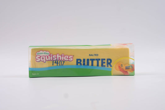 Giant Salted Butter Stick 10" Slow-Rise Squishy Fidget Toy (1pc)