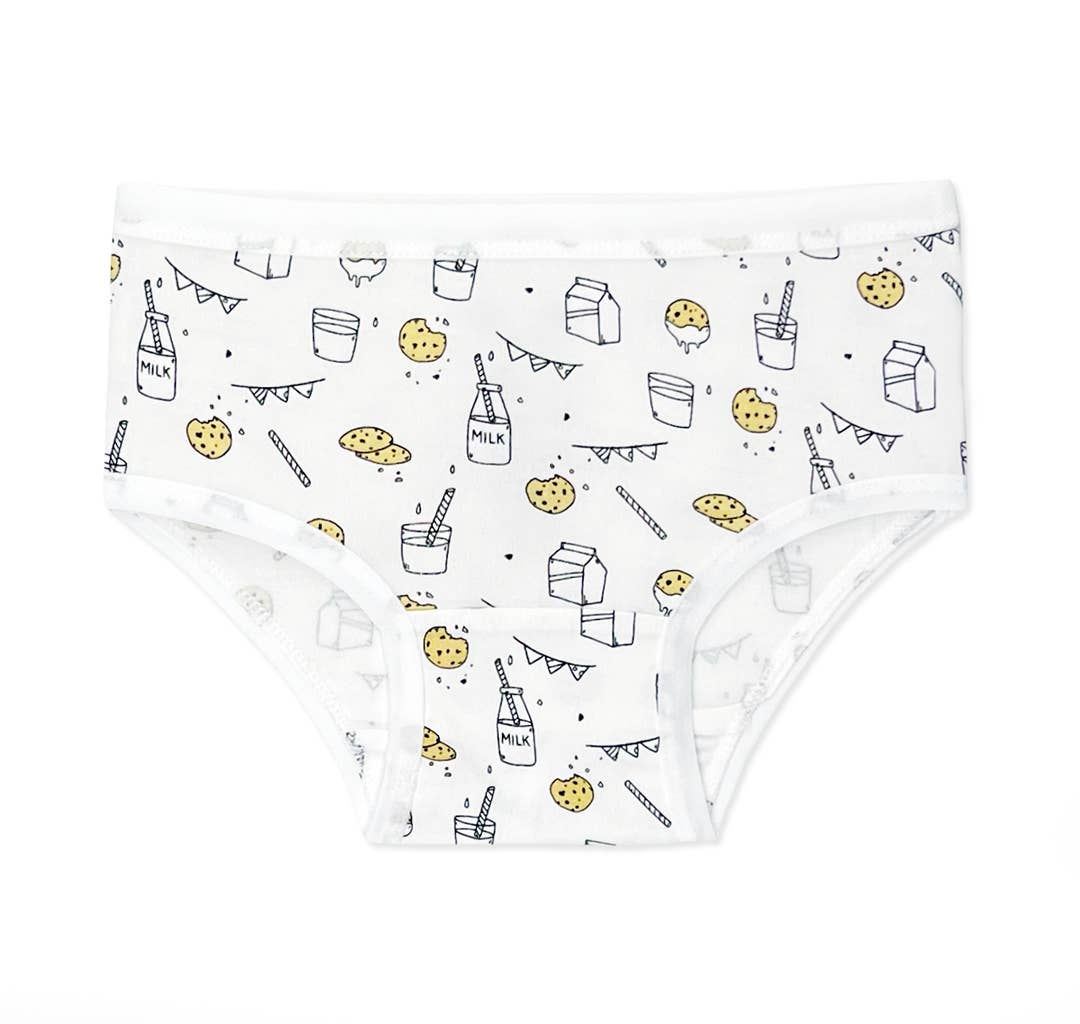 Girl's Bamboo Underwear 7-Pack: 2/3 T