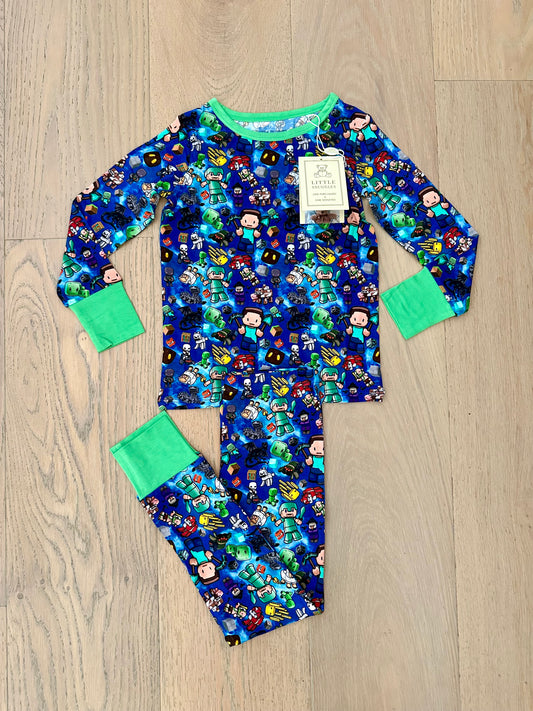 Bamboo (Willow) Long Sleeve Lounge Set- MINE LEGENDS