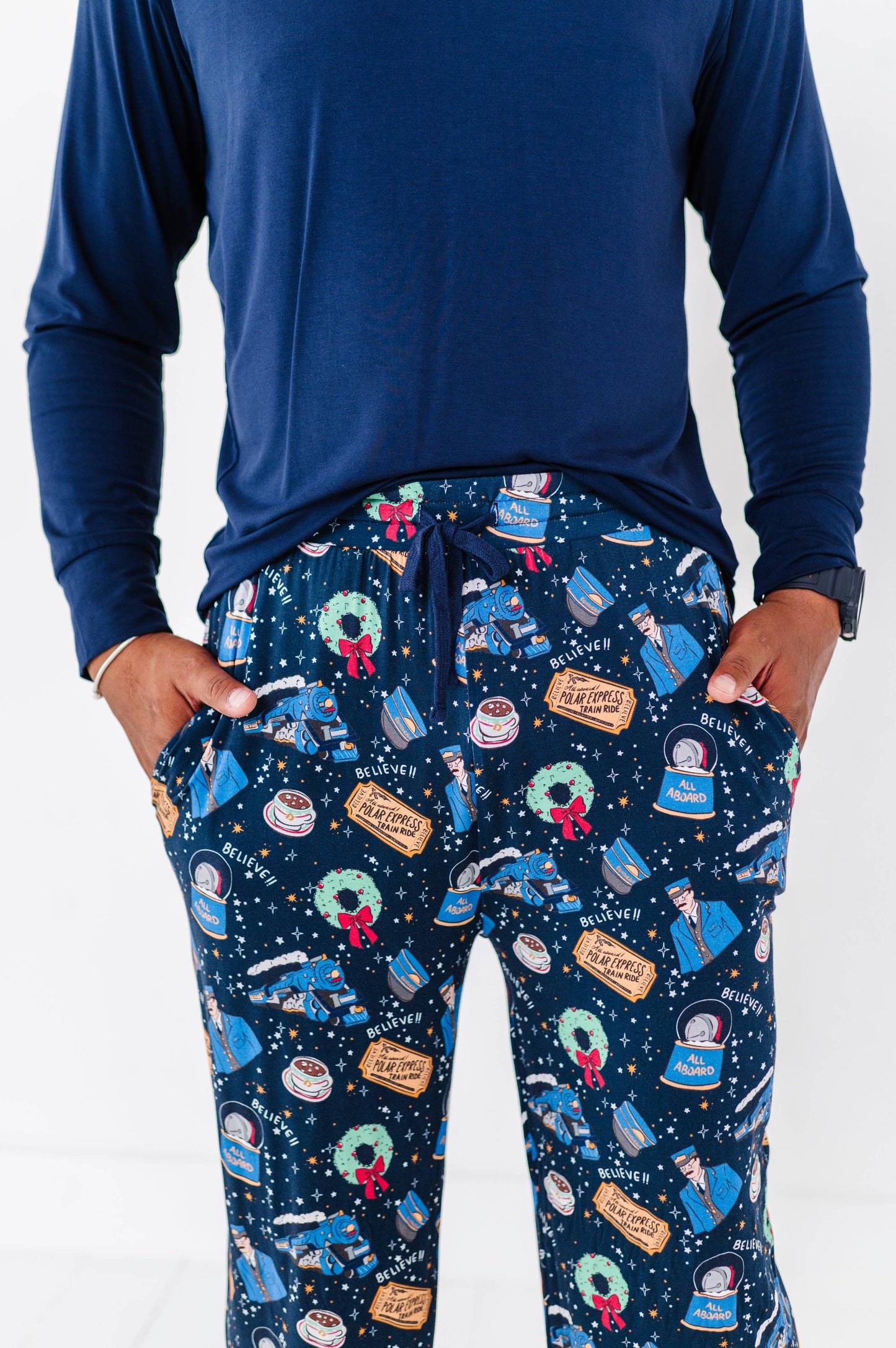 Hot Cocoa Express Mens Lounge Set: XL