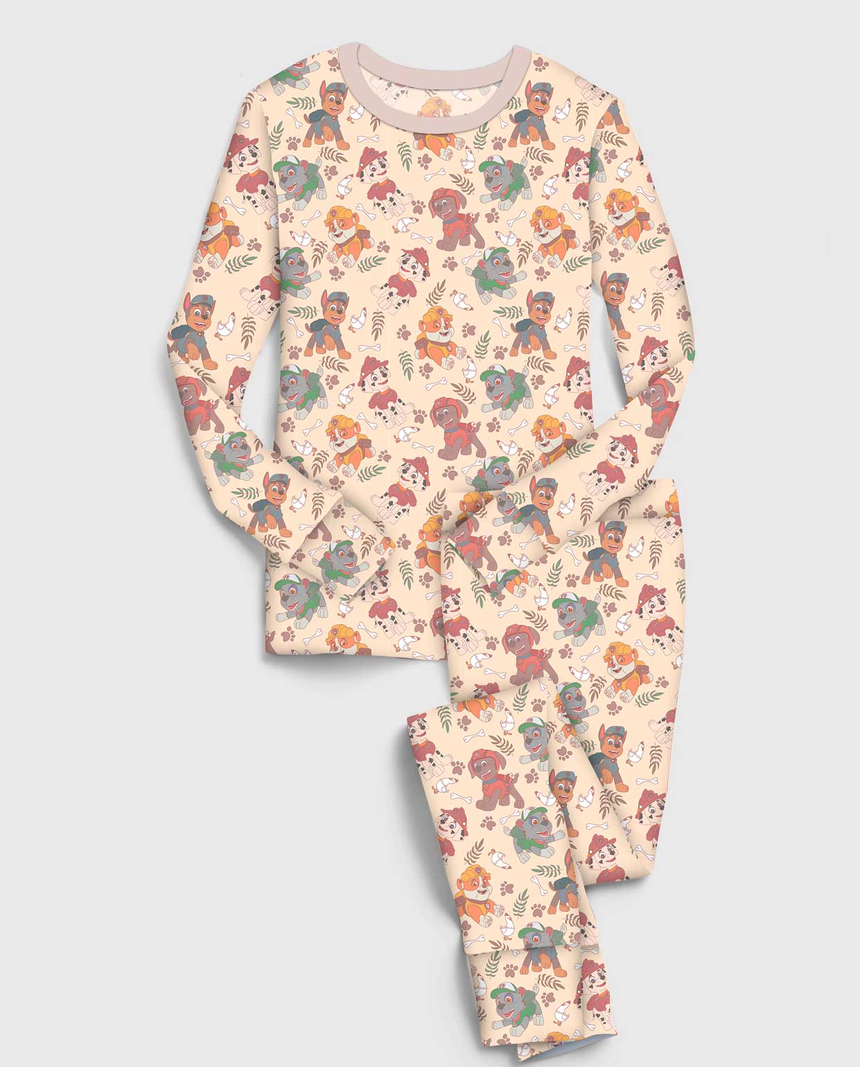 Bamboo (Willow) Long Sleeve Lounge Set- FUN FAVORITES CHICKALETTA PAW PATROL
