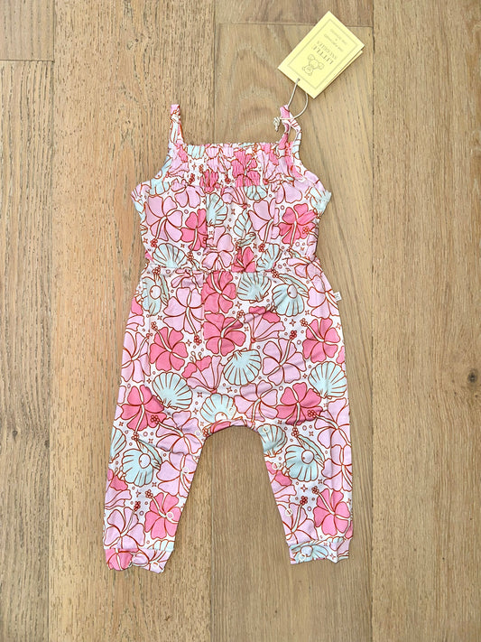 Girls Bamboo Sleeveless Jumper (LANEY)- SEA GARDEN