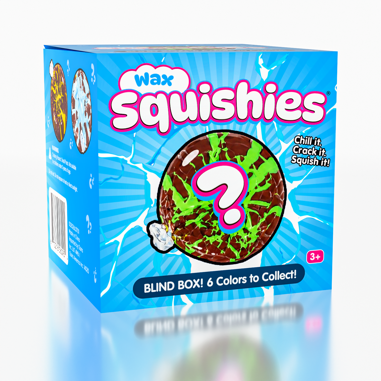 Wax Squishies® Mystery Wax Crack Fidget Stress Ball Blind Box (1pc)