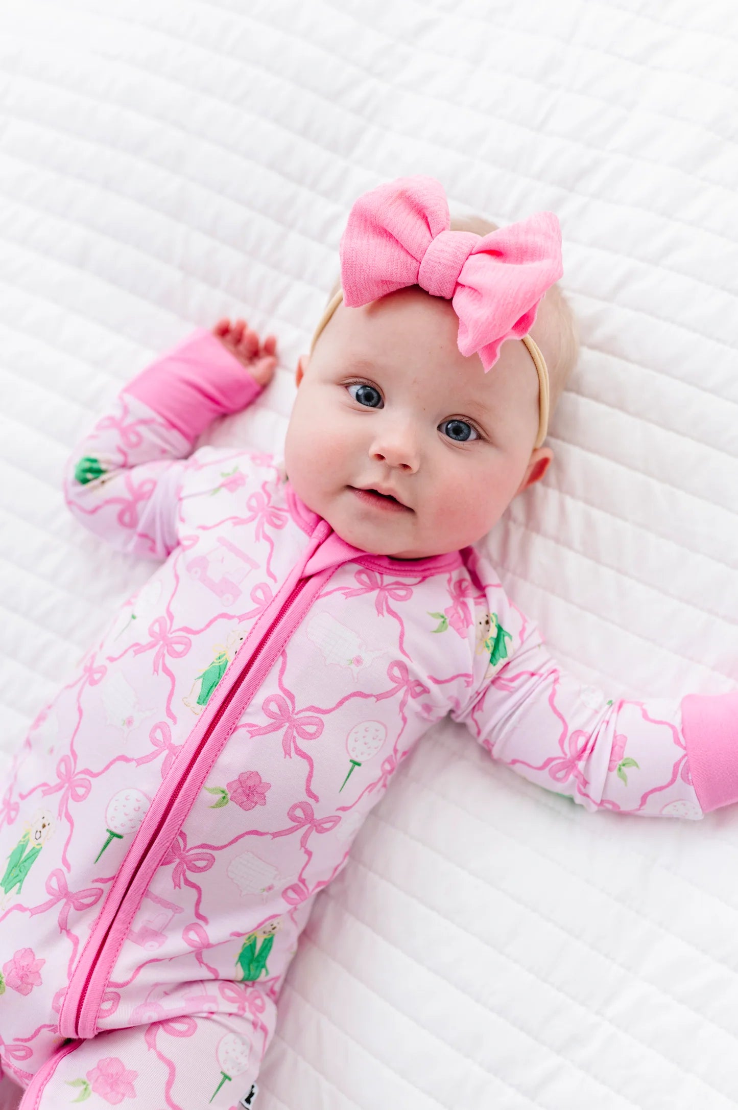 Convertible Footies- IT'S A MASTERS-PIECE PINK