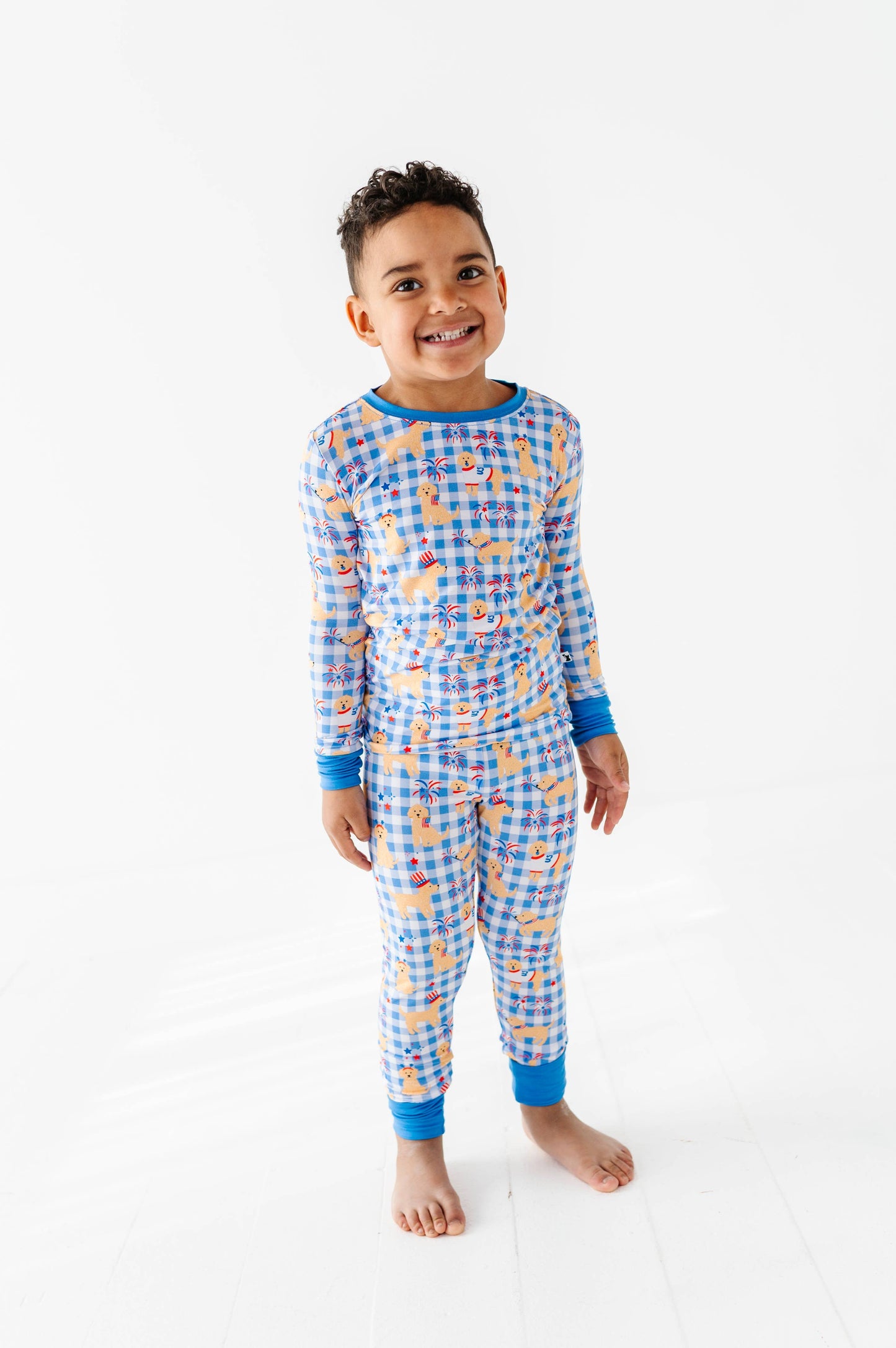 Yankee Doodle Doggies Kids Pajamas: 4T