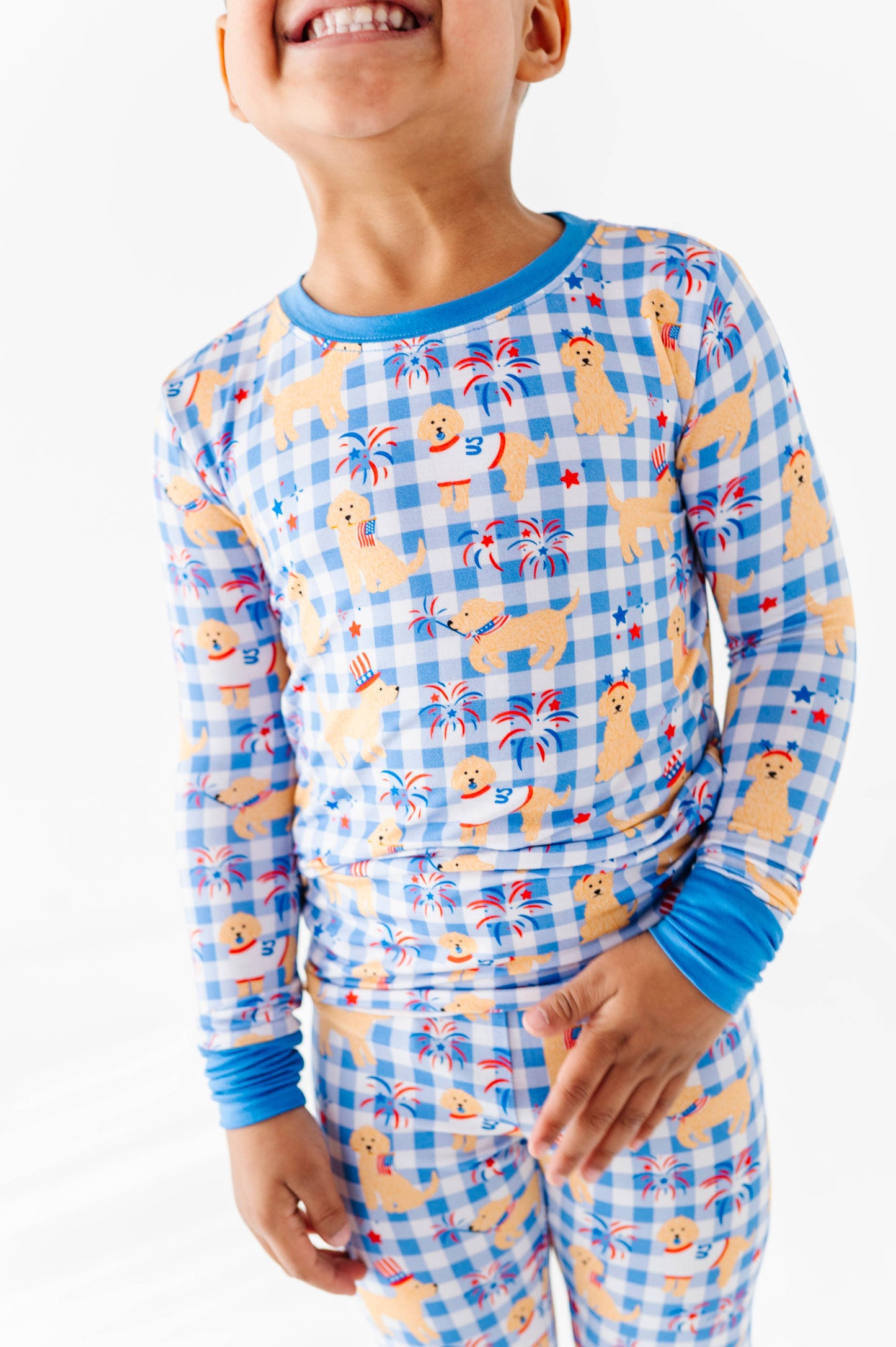 Yankee Doodle Doggies Kids Pajamas: 4T