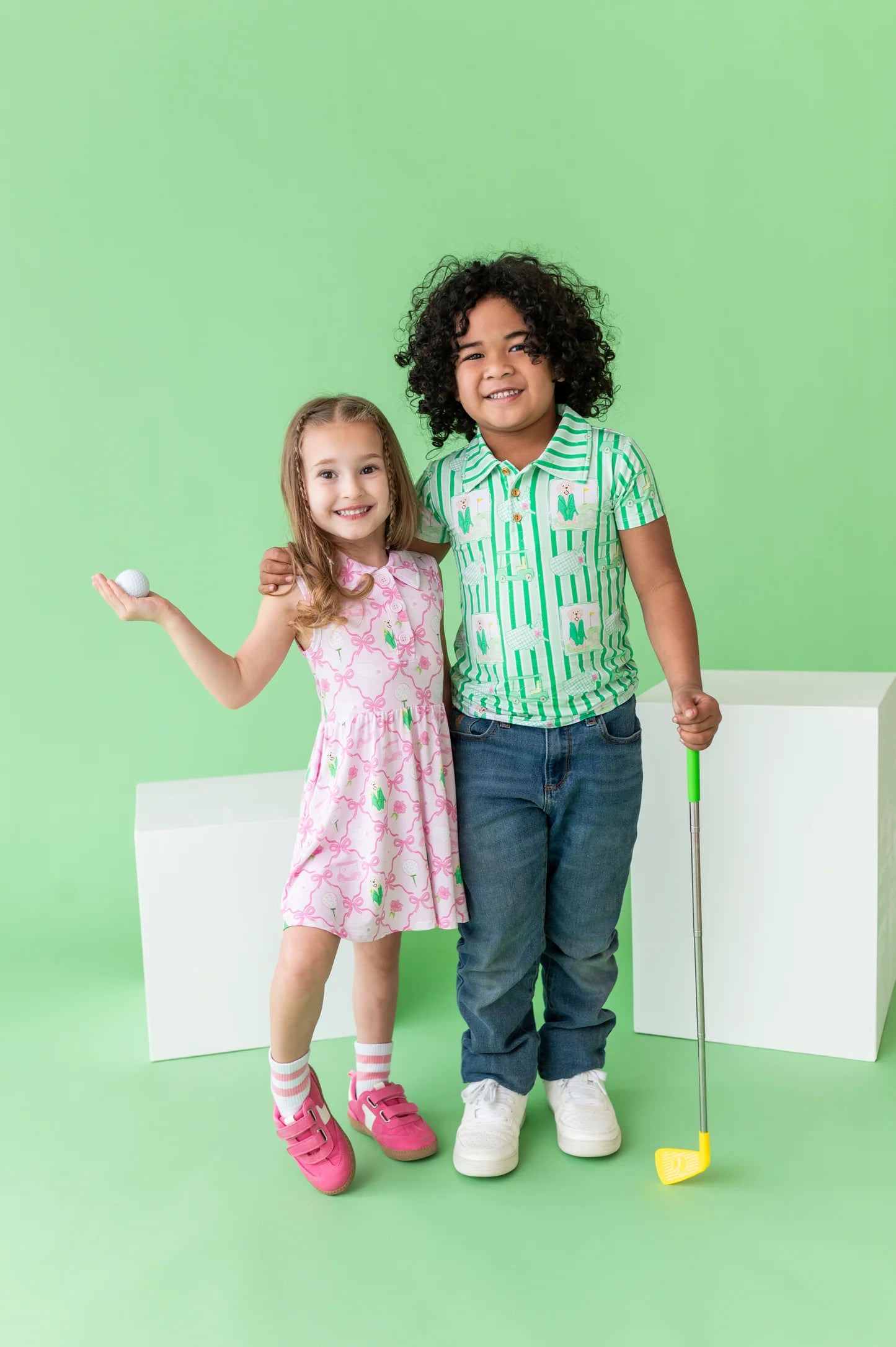 Kids Polo- IT'S A MASTERS-PIECE GREEN