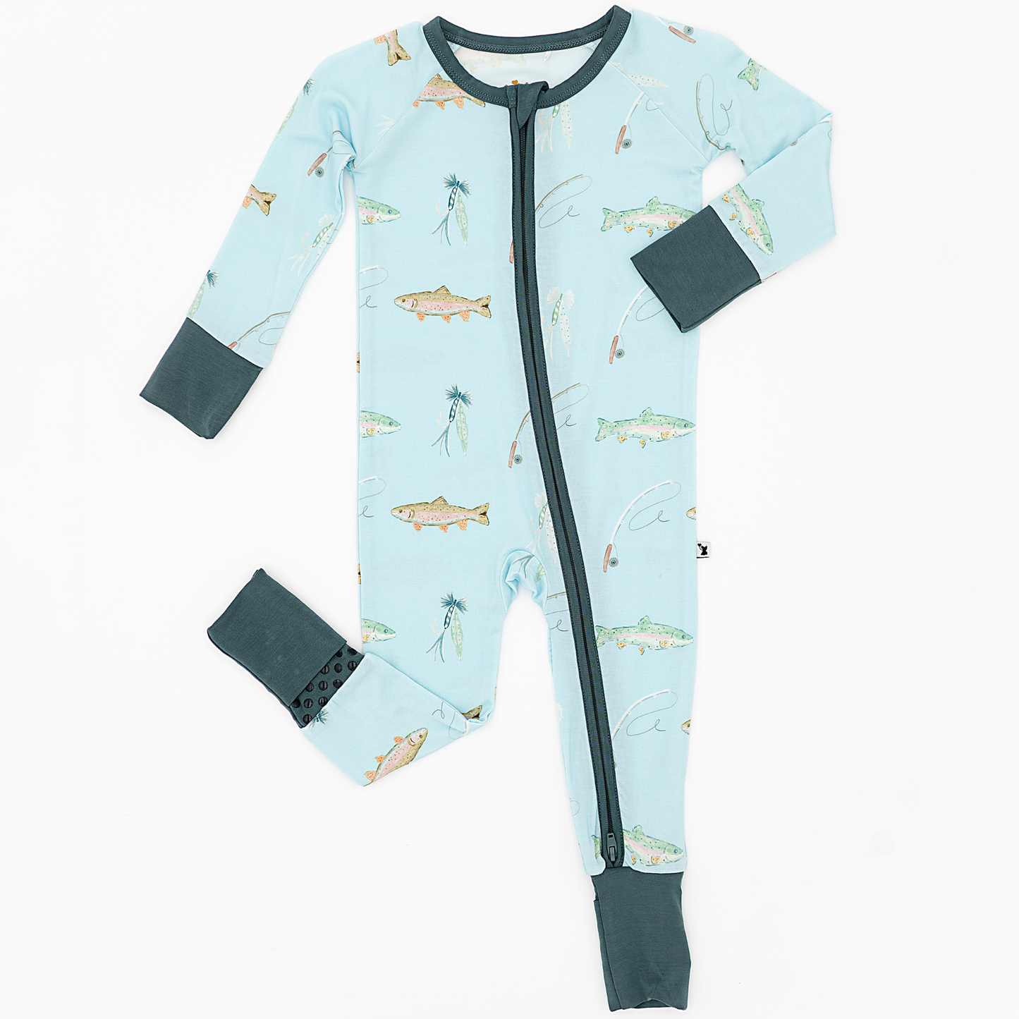 All About That Bass Convertible Footies: Newborn