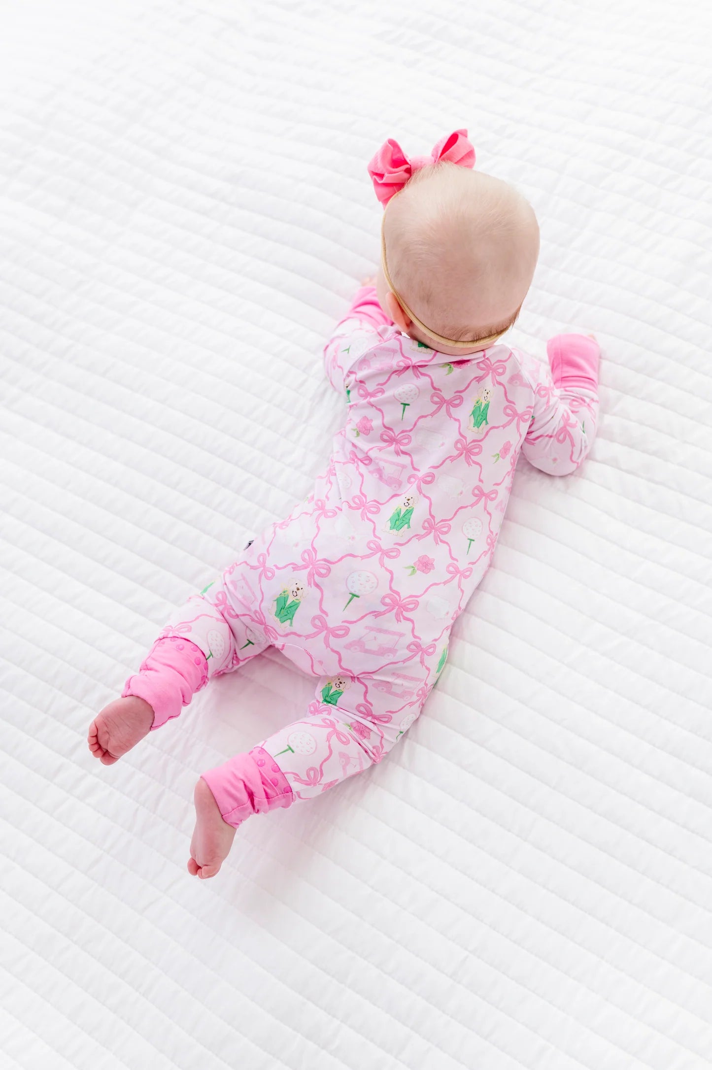 Convertible Footies- IT'S A MASTERS-PIECE PINK