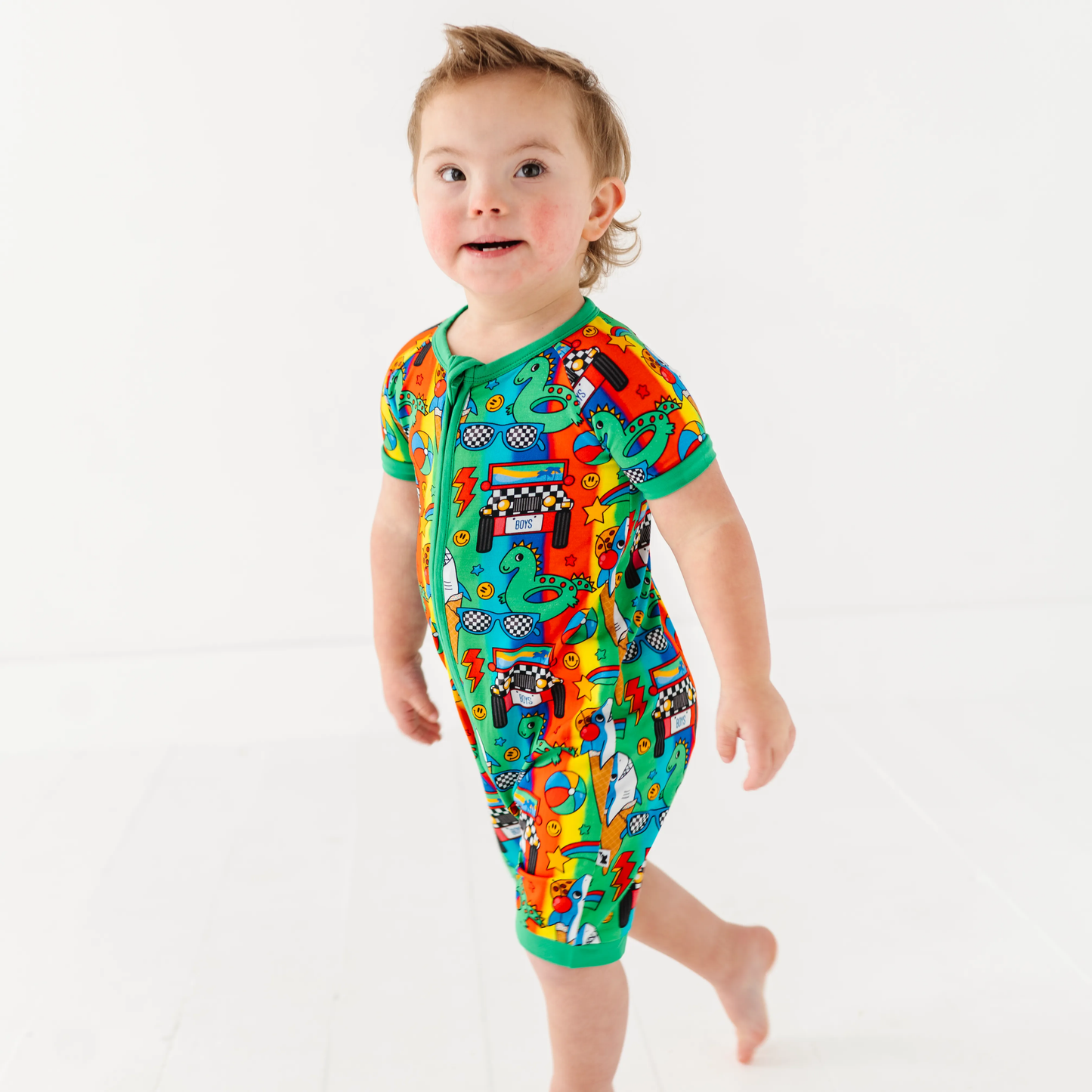 Boy Rocket Lion Shorties: 12-18 Months
