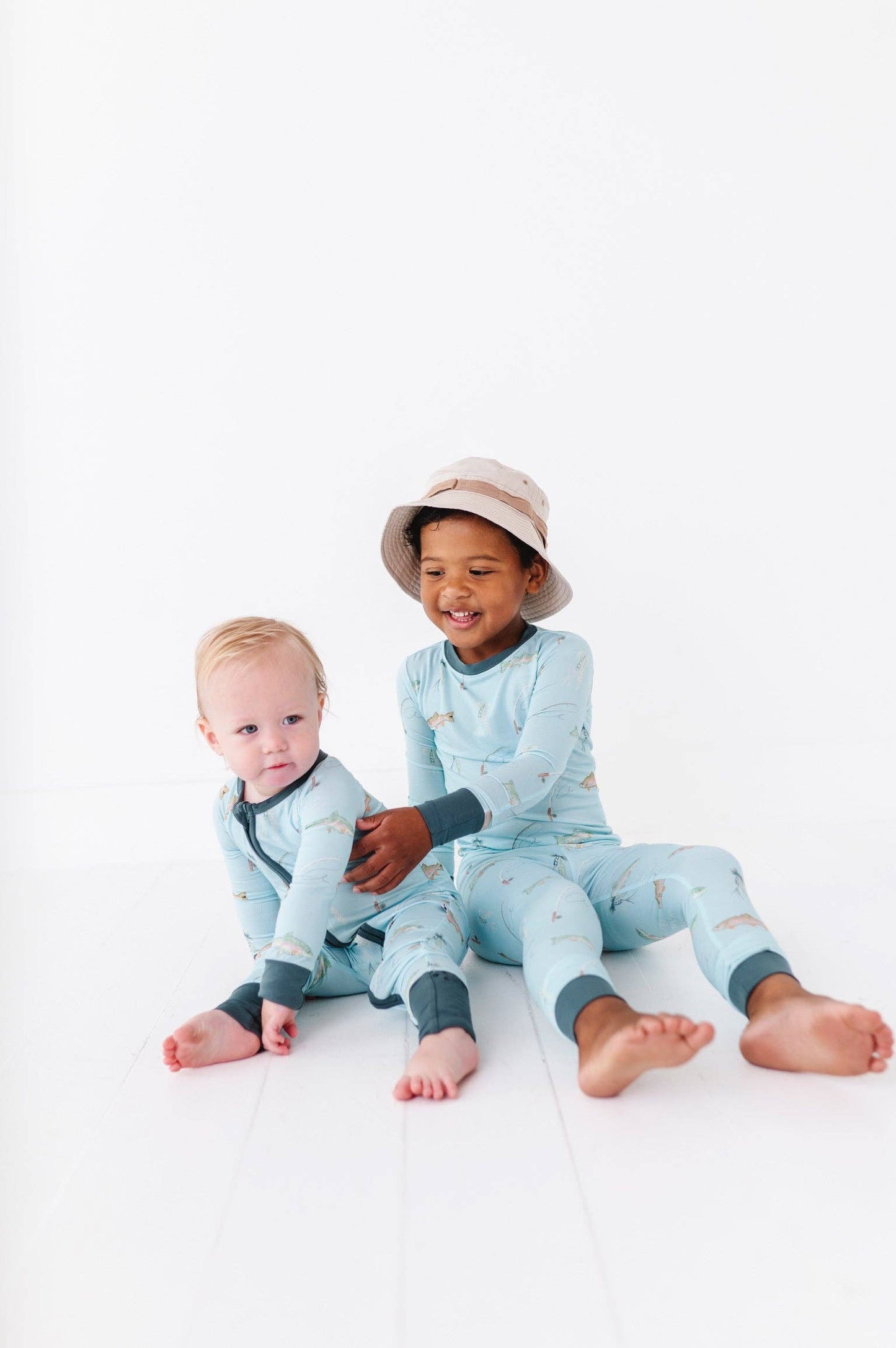 All About That Bass Convertible Footies: Newborn
