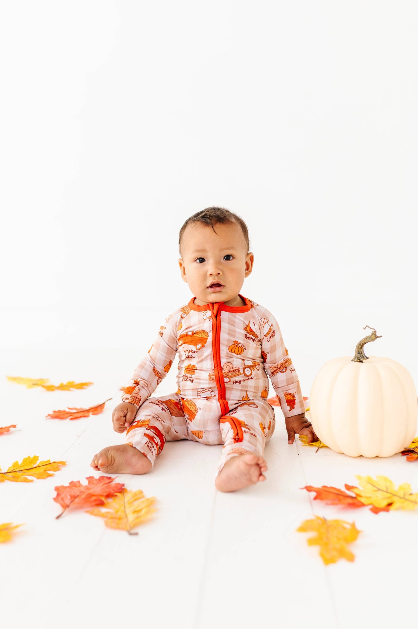Harvest Hayride Convertible Footies