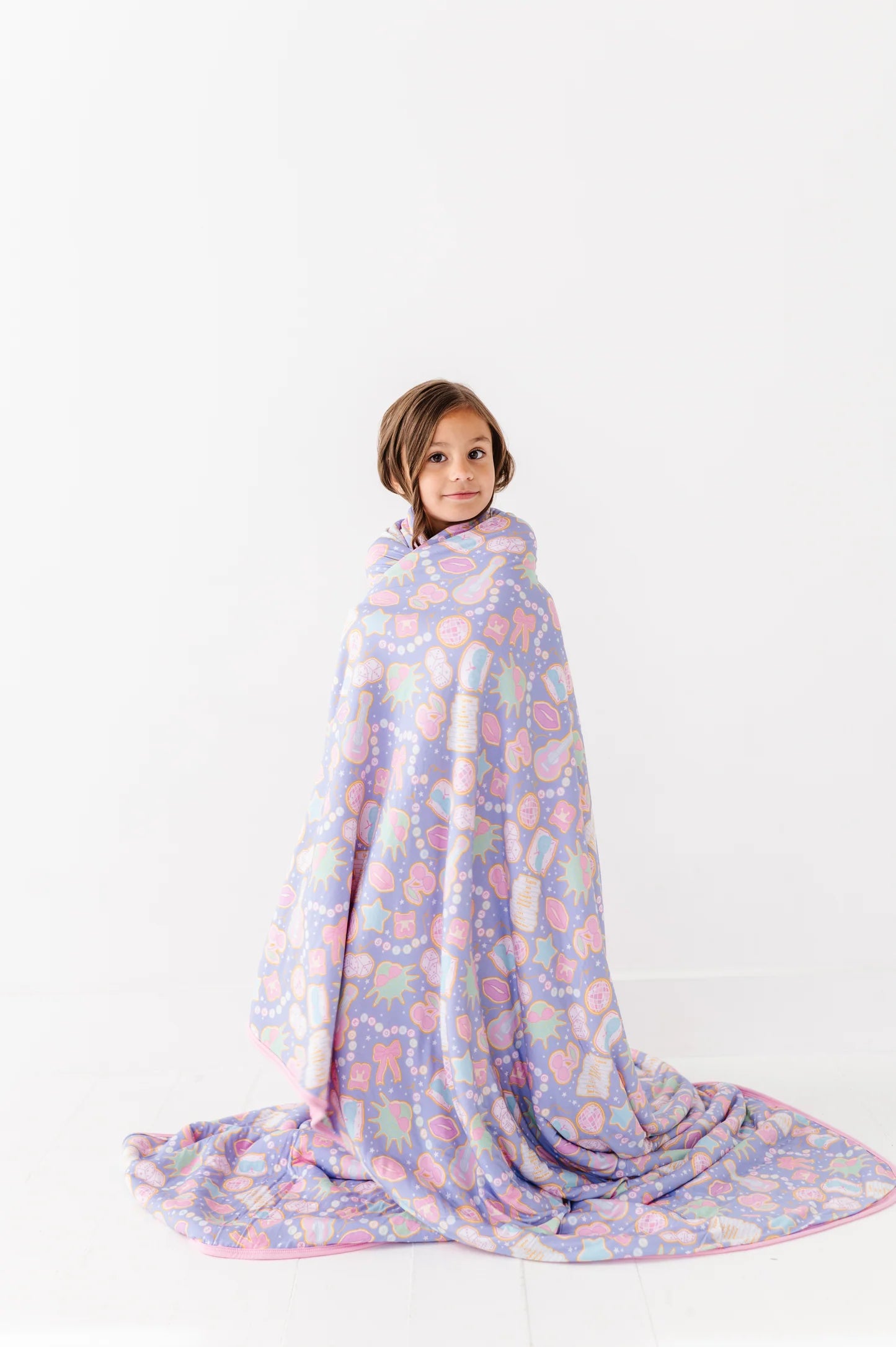 Plush Bamboo Blanket- LAVENDER HAZE -TAYLOR SWIFT