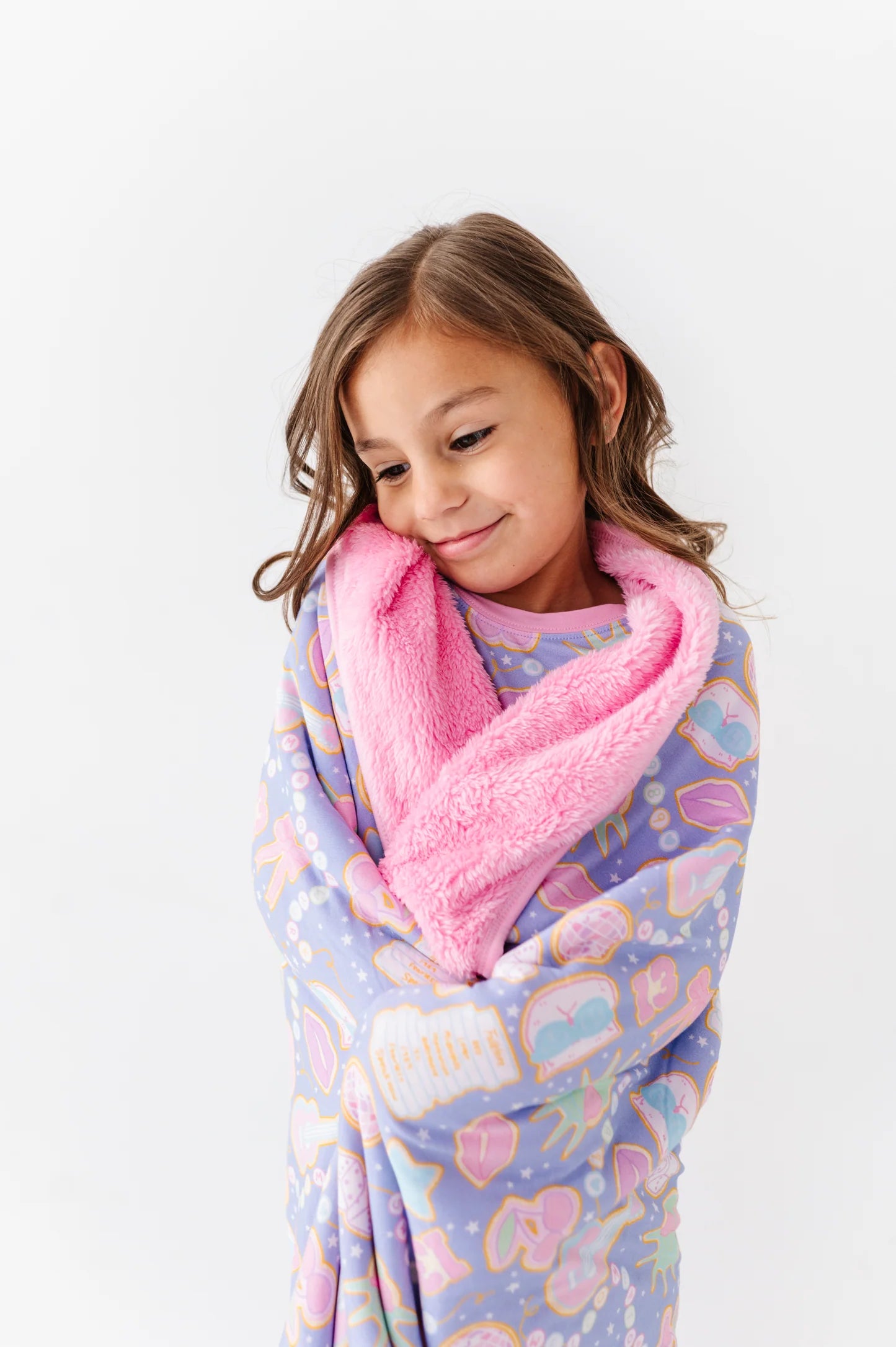 Plush Bamboo Blanket- LAVENDER HAZE -TAYLOR SWIFT