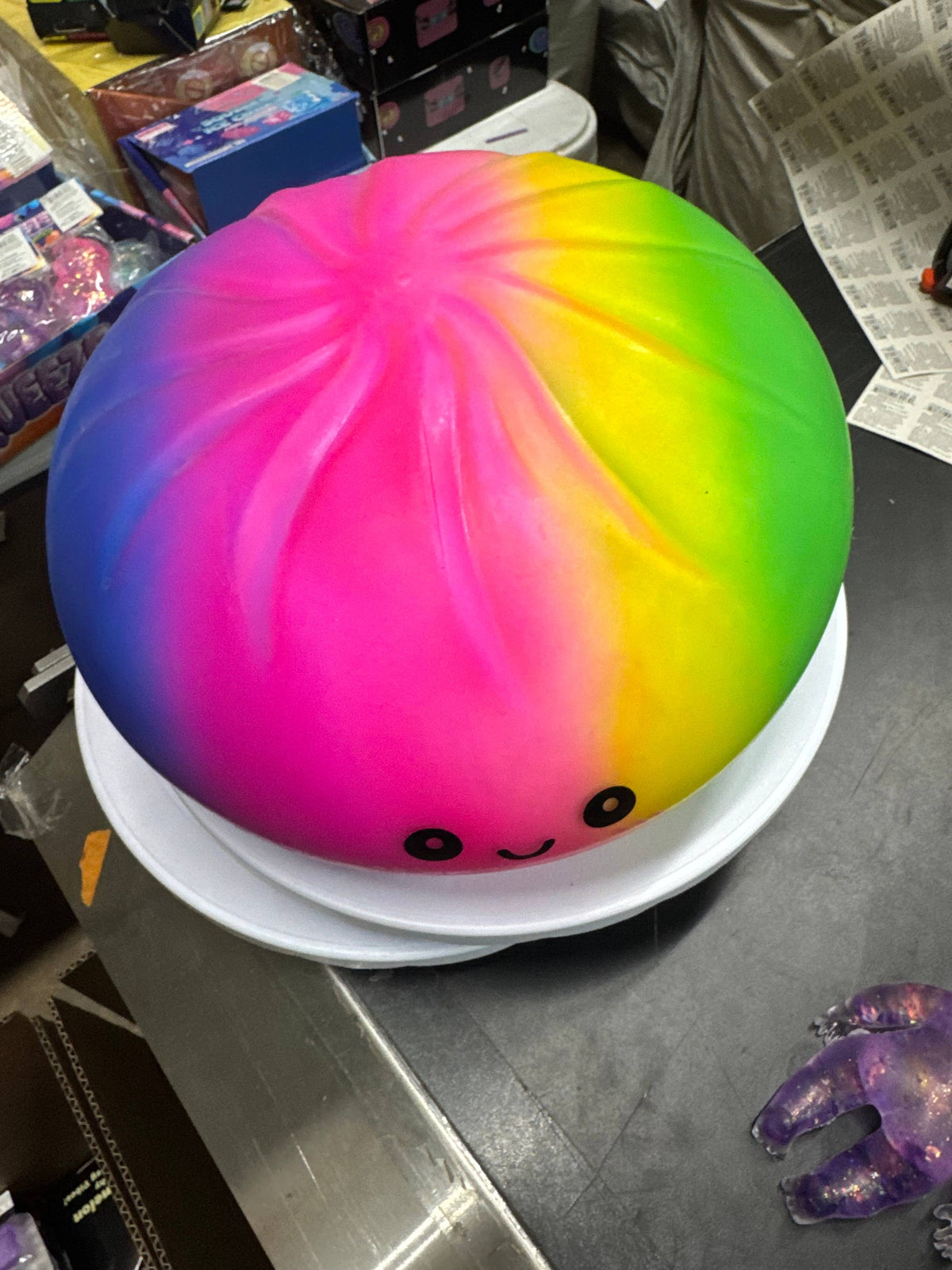 Squishy Dumpling MEGA Jumbo XL 11" RAINBOW