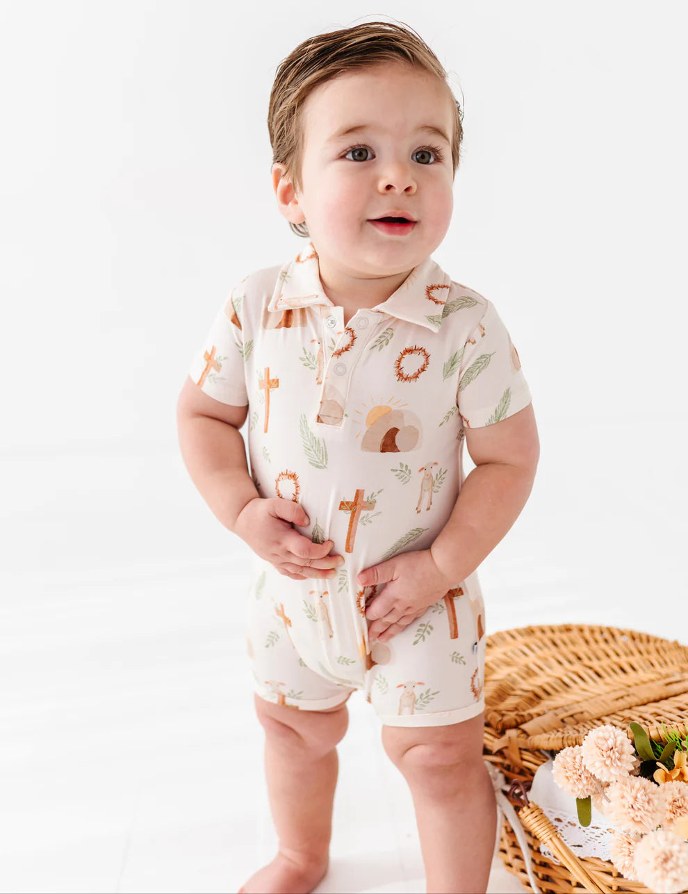 Polo Shortie Romper- RISEN