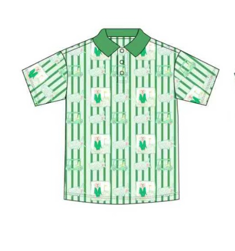 Kids Polo- IT'S A MASTERS-PIECE GREEN