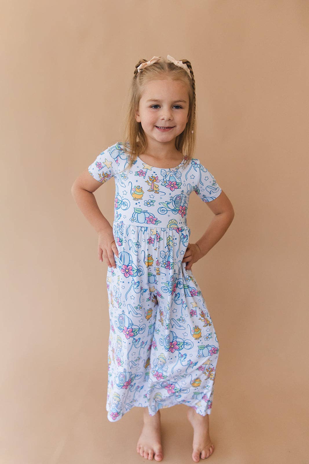 Midnight - Wide-leg Romper: 2T