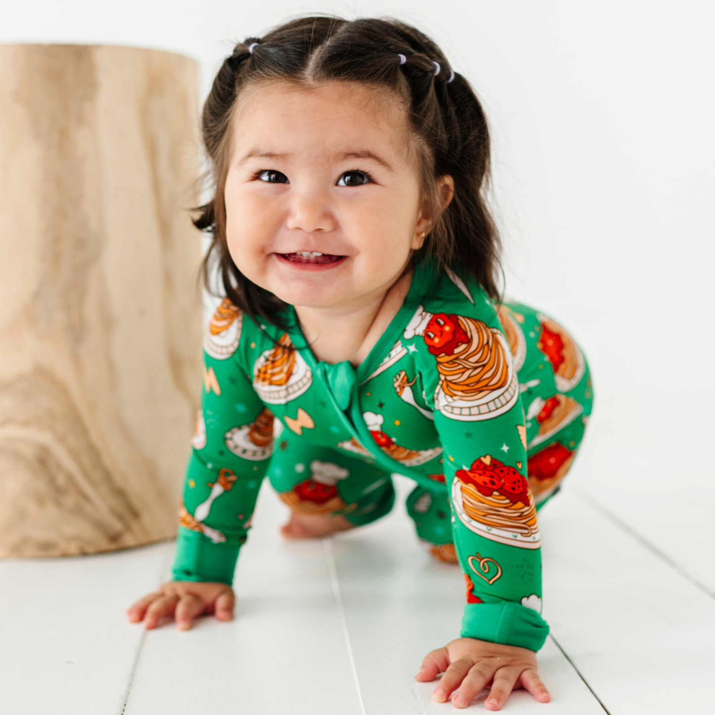 Carb-E Diem Convertible Footies: 6-12 Months