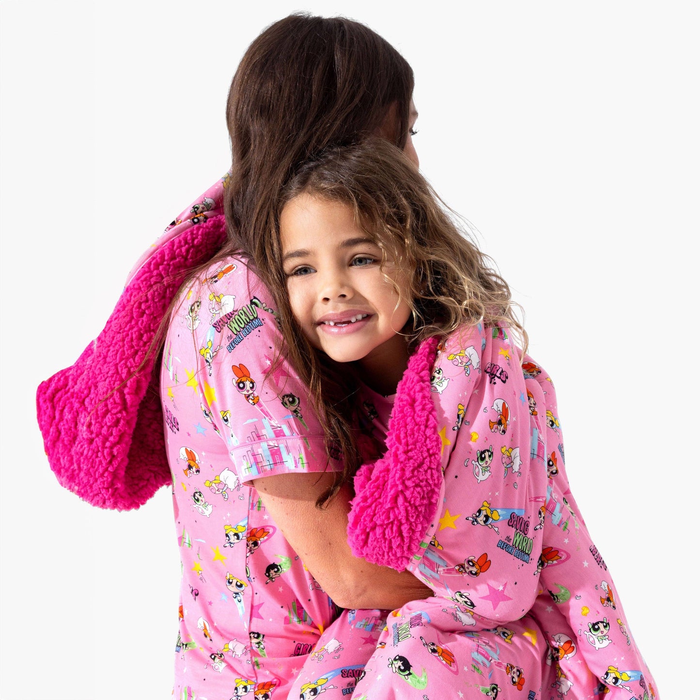 Powerpuff Girls Saving Bedtime Bamboo Sherpa Blanket: 45 x 60 in