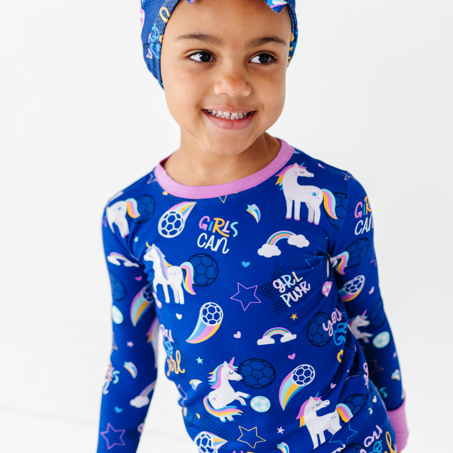 Unicorn Goals Toddler/Big Kid Pajamas: 4T