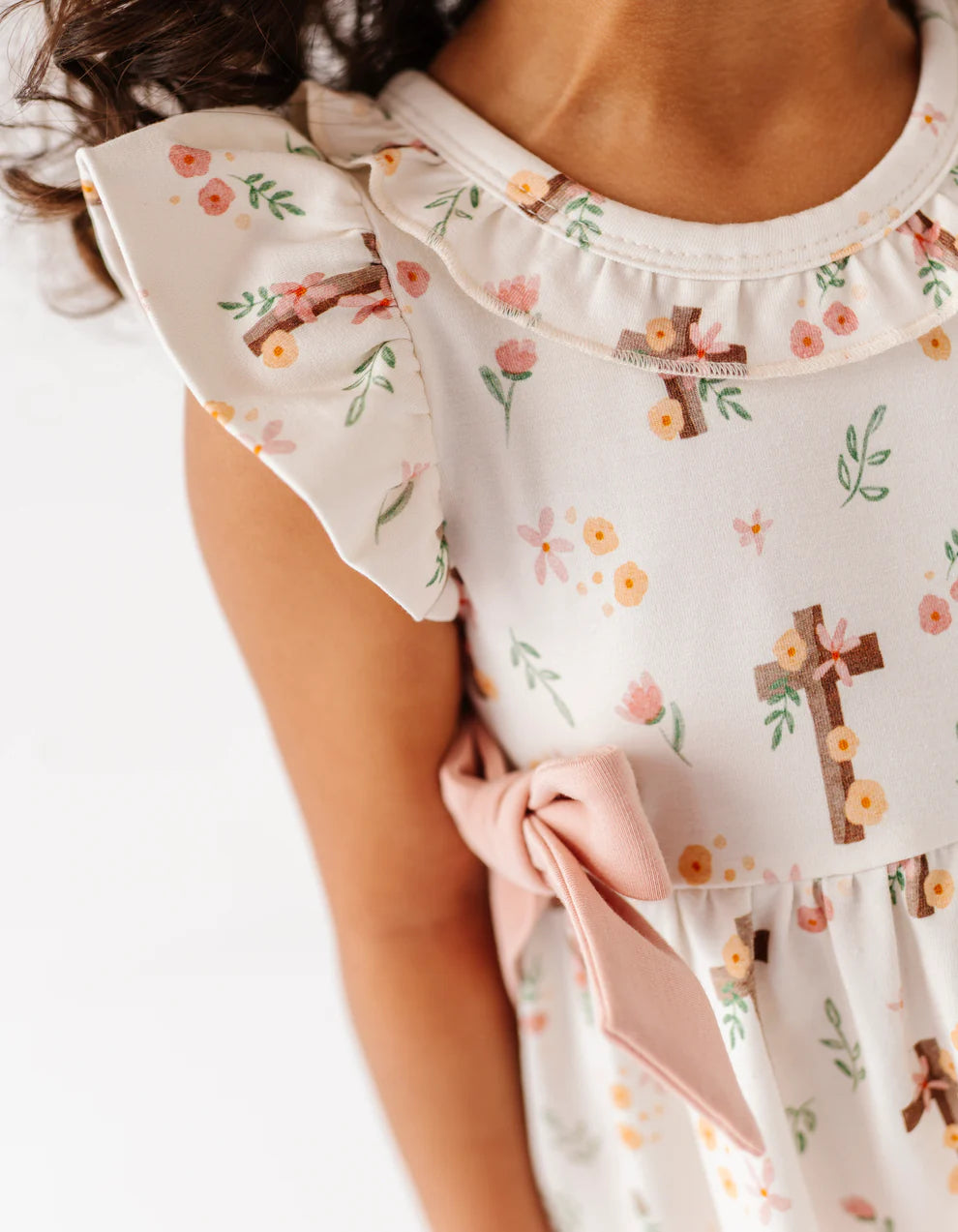 Bamboo/Cotton Birdie Dress- FAITH