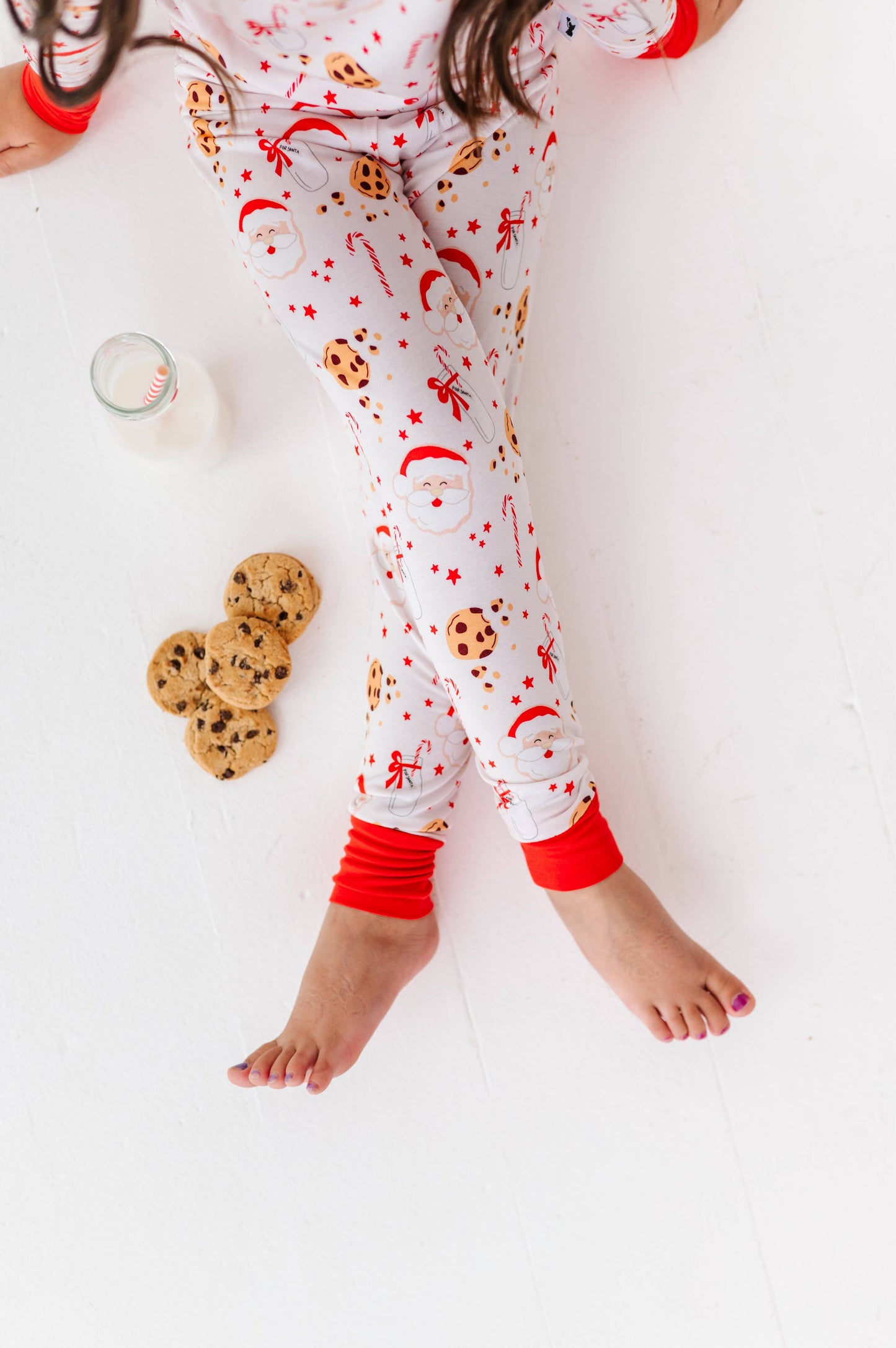 Cookies For Claus Kids Pajamas: 7/8Y