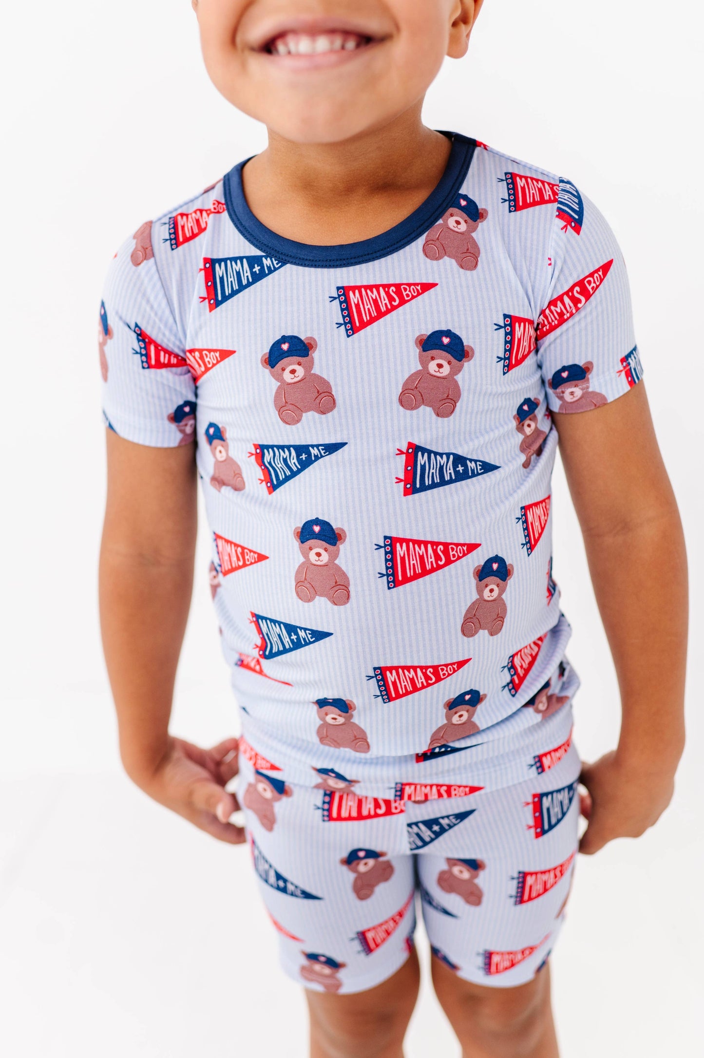 Team Mama Short Set Pajamas: 3T