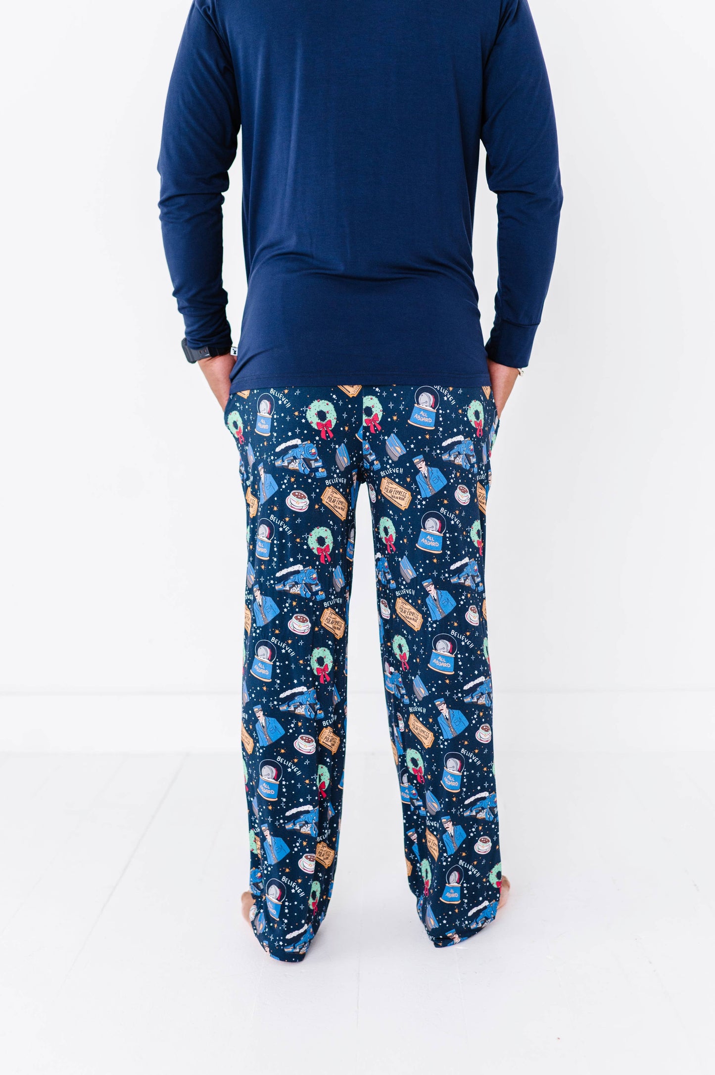 Hot Cocoa Express Mens Lounge Set: 2XL