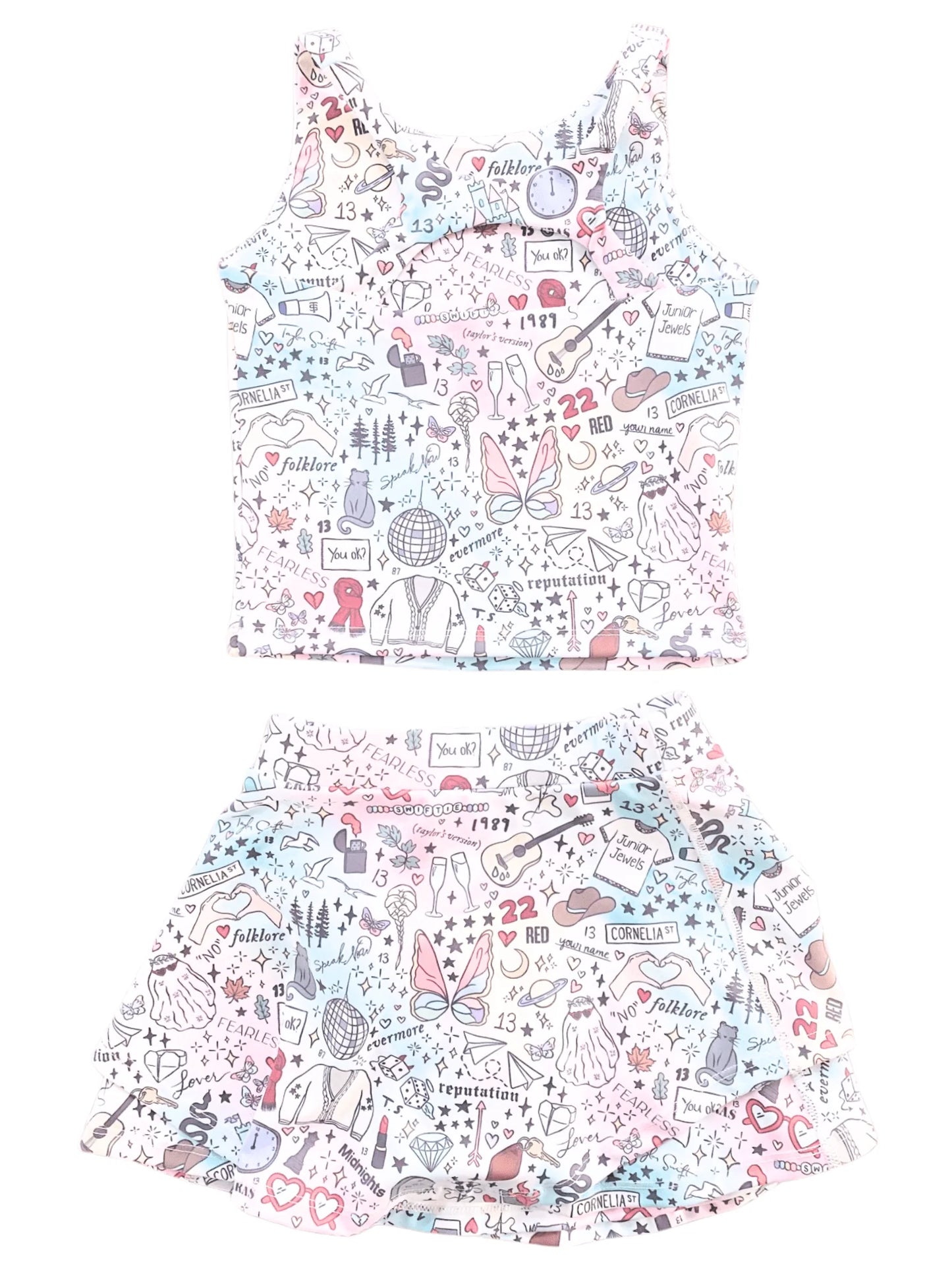 Girls Active Skort Set- GIFTS GALORE ON TOUR