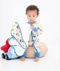 Stroller Blanket- LEO THE TRUCK CONSTRUCTION BUDDIES