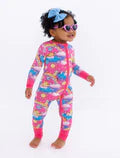 Bamboo Convertible Romper- CARE BEARS SUMMER FUN