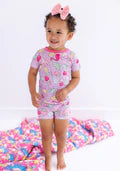 2pc Pajama Set- CARE BEARS WE LOVE SUMMER