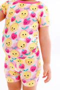 2 Piece Pajama Set- SUMMER WITH FACES