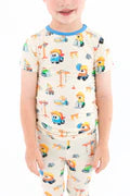 2PC Pajama Set- LEO THE TRUCK CONSTRUCTION BUDDIES