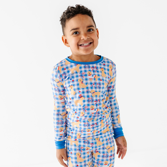 Yankee Doodle Doggies Kids Pajamas: 4T