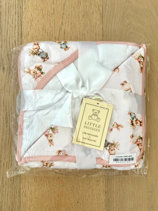 Bamboo Hooded Towel- BUNNY BOUQUETS