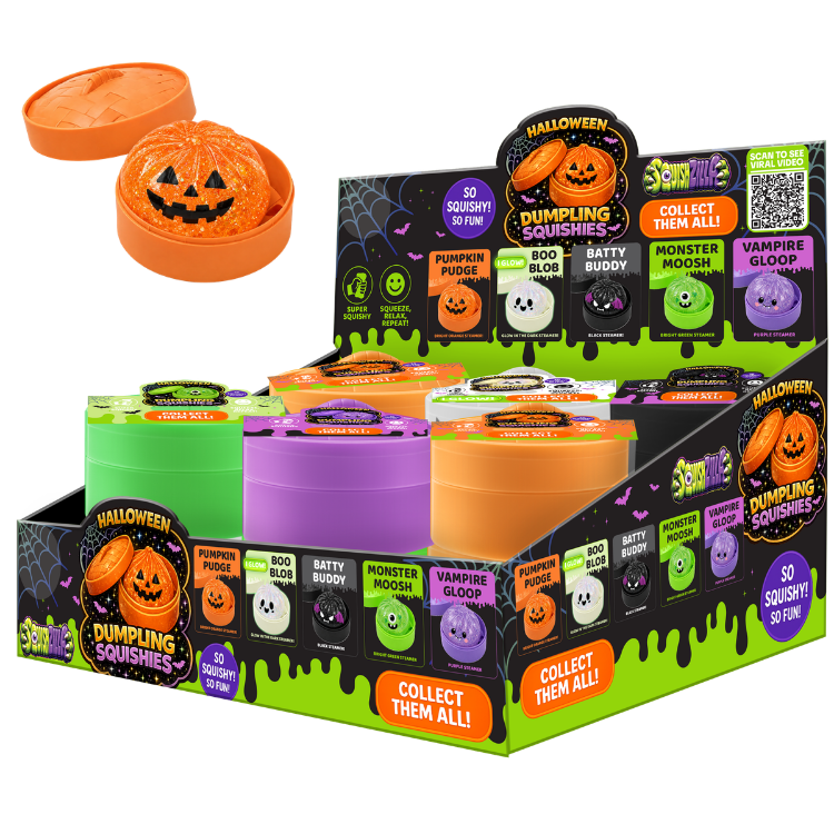 Fun Doh Halloween Mystery Dumpling Squishy - 12/Display: Wholesale Price