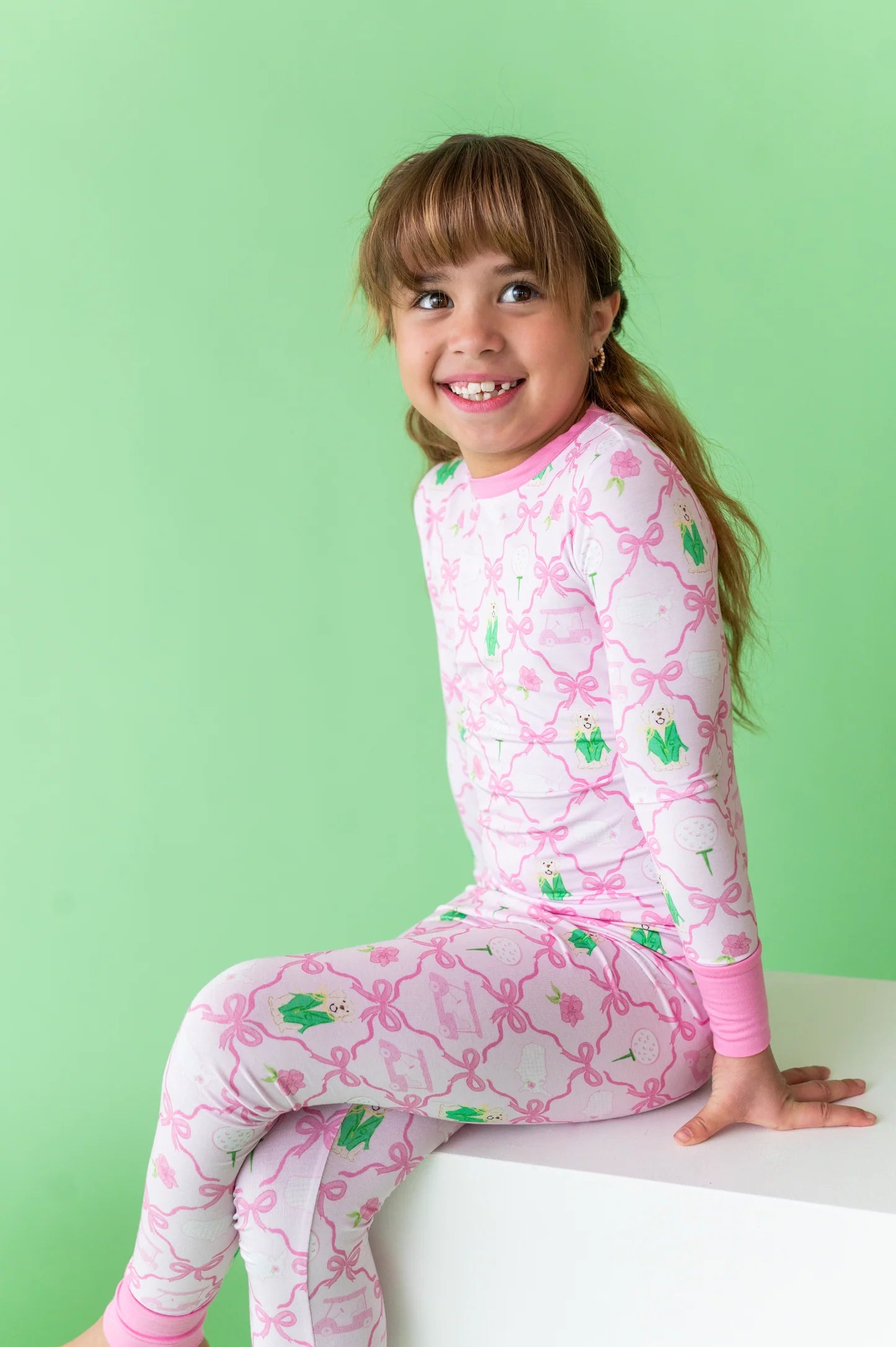 Kids Pajamas- IT'S A MASTERS-PIECE PINK