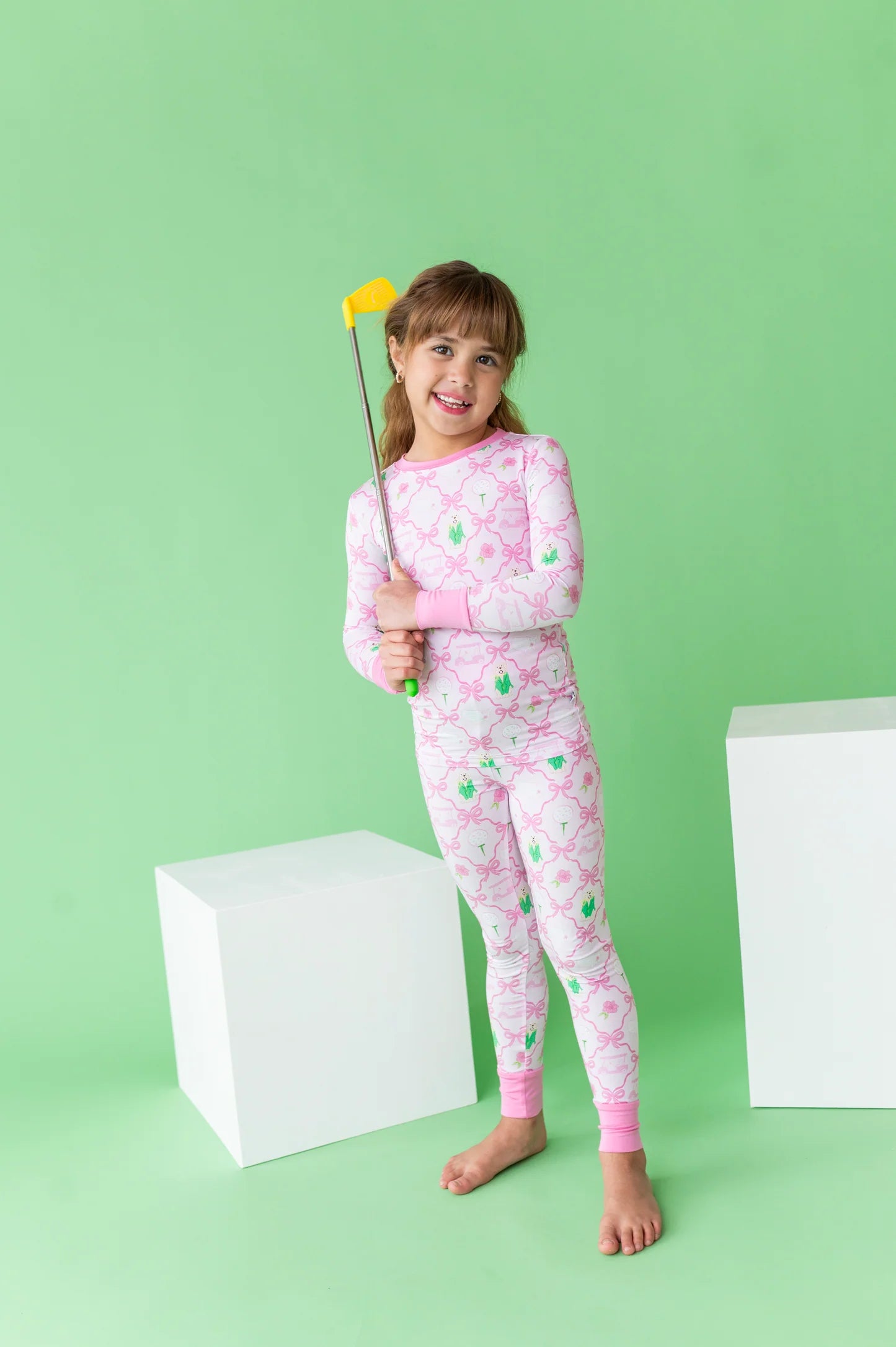 Kids Pajamas- IT'S A MASTERS-PIECE PINK