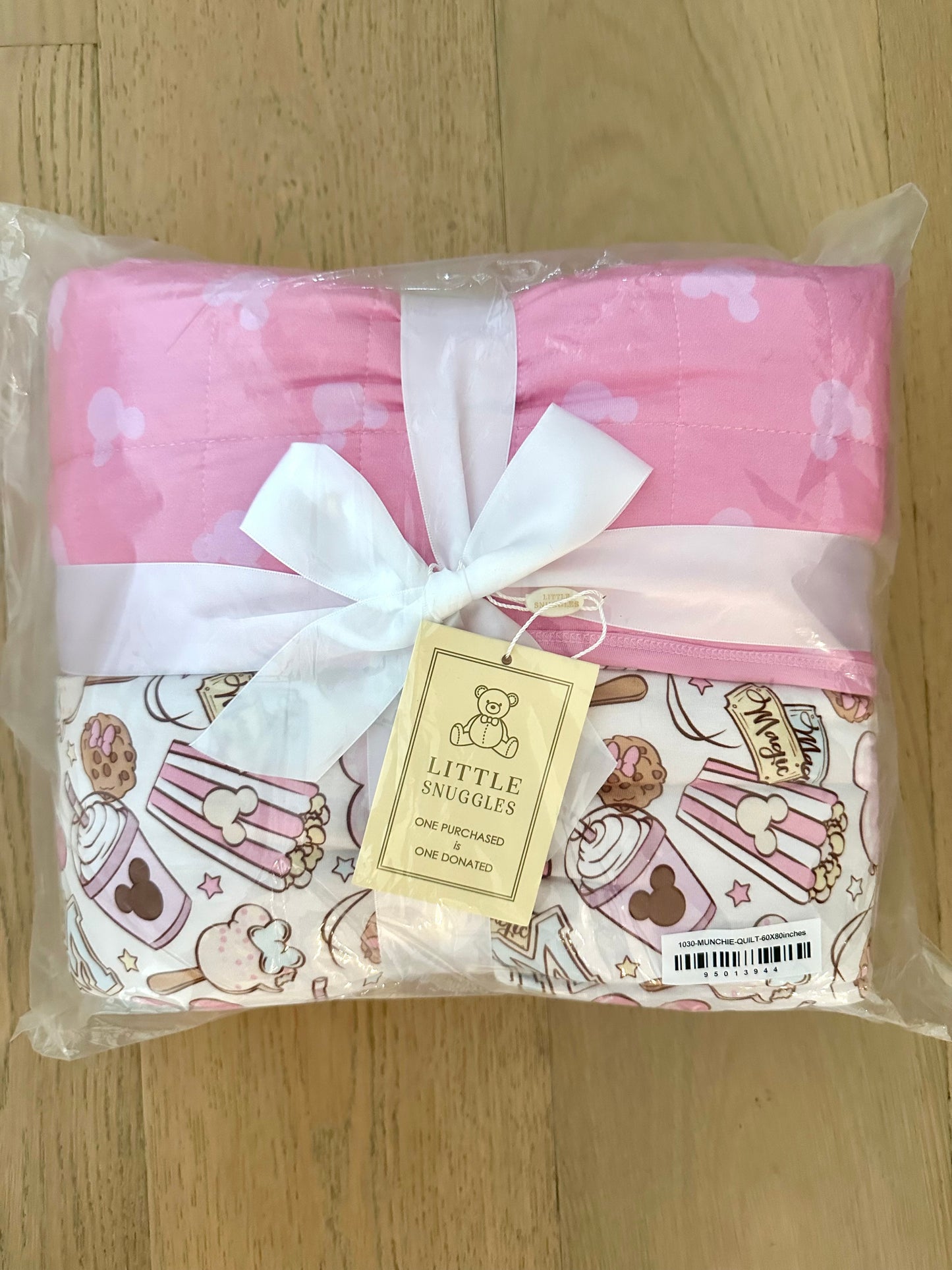 3 Layer Bamboo Blanket- LARGE QUILTED 60X80 - MAGIC MUNCHIES