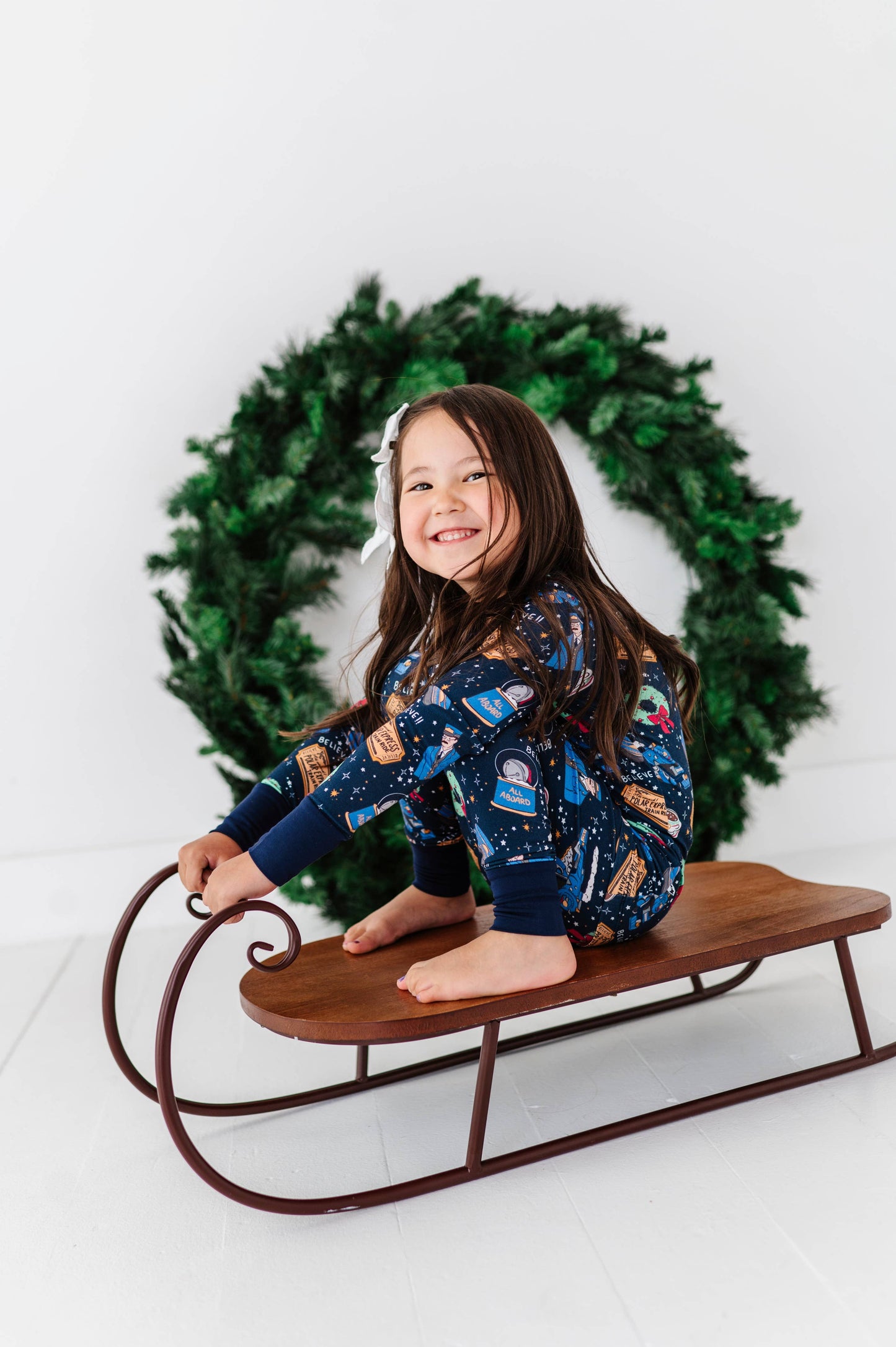 Hot Cocoa Express Kids Pajamas: 9/10Y