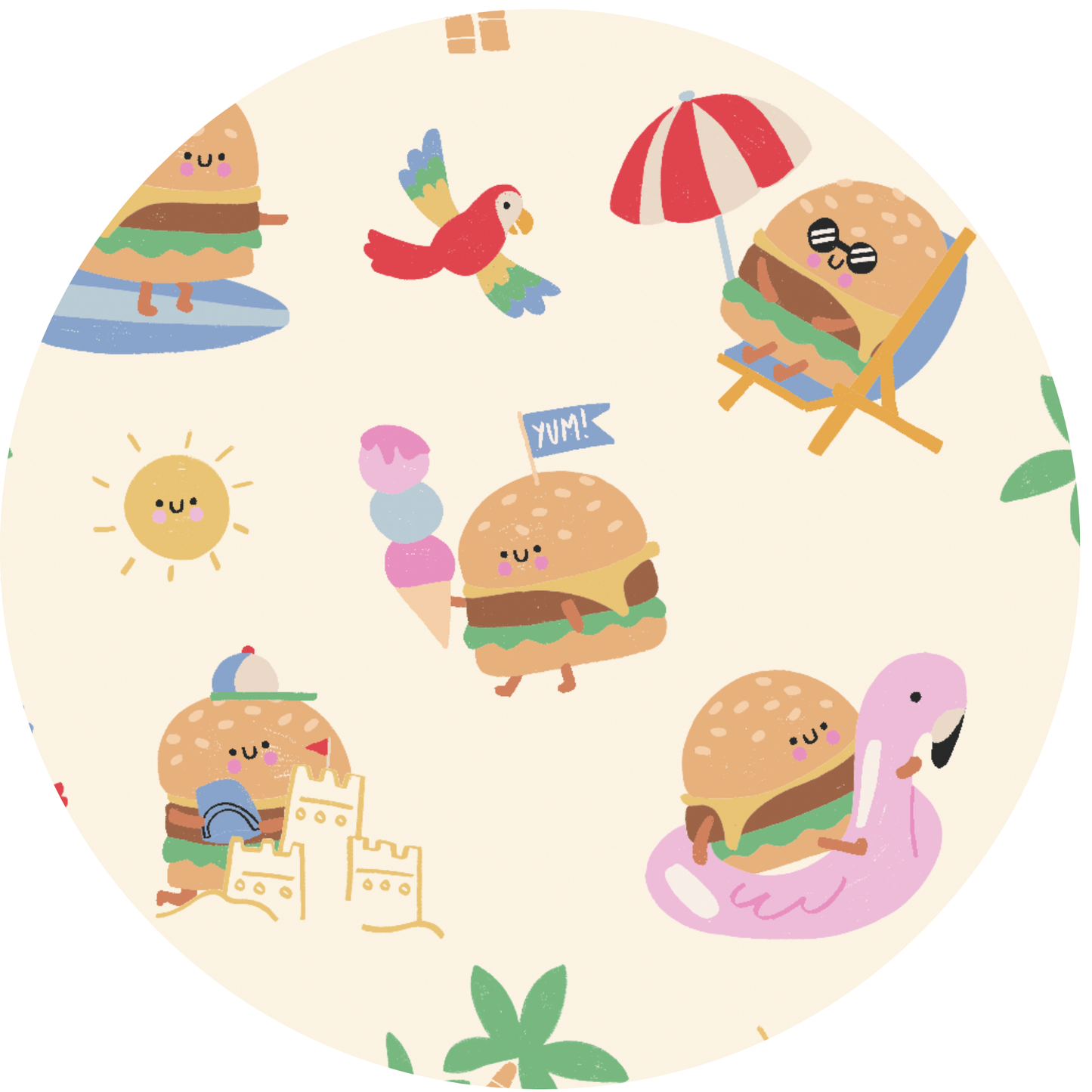 Suns Out, Buns Out Graphic Set: 3T