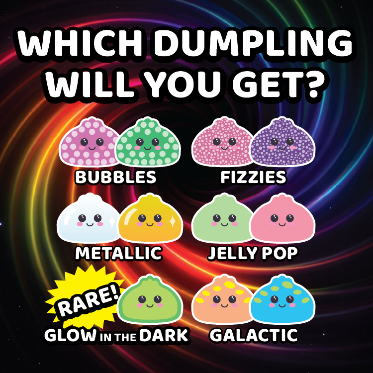 Fun Doh Mystery Dumpling Squishy Toy | 12-Piece Display: Wholesale Price