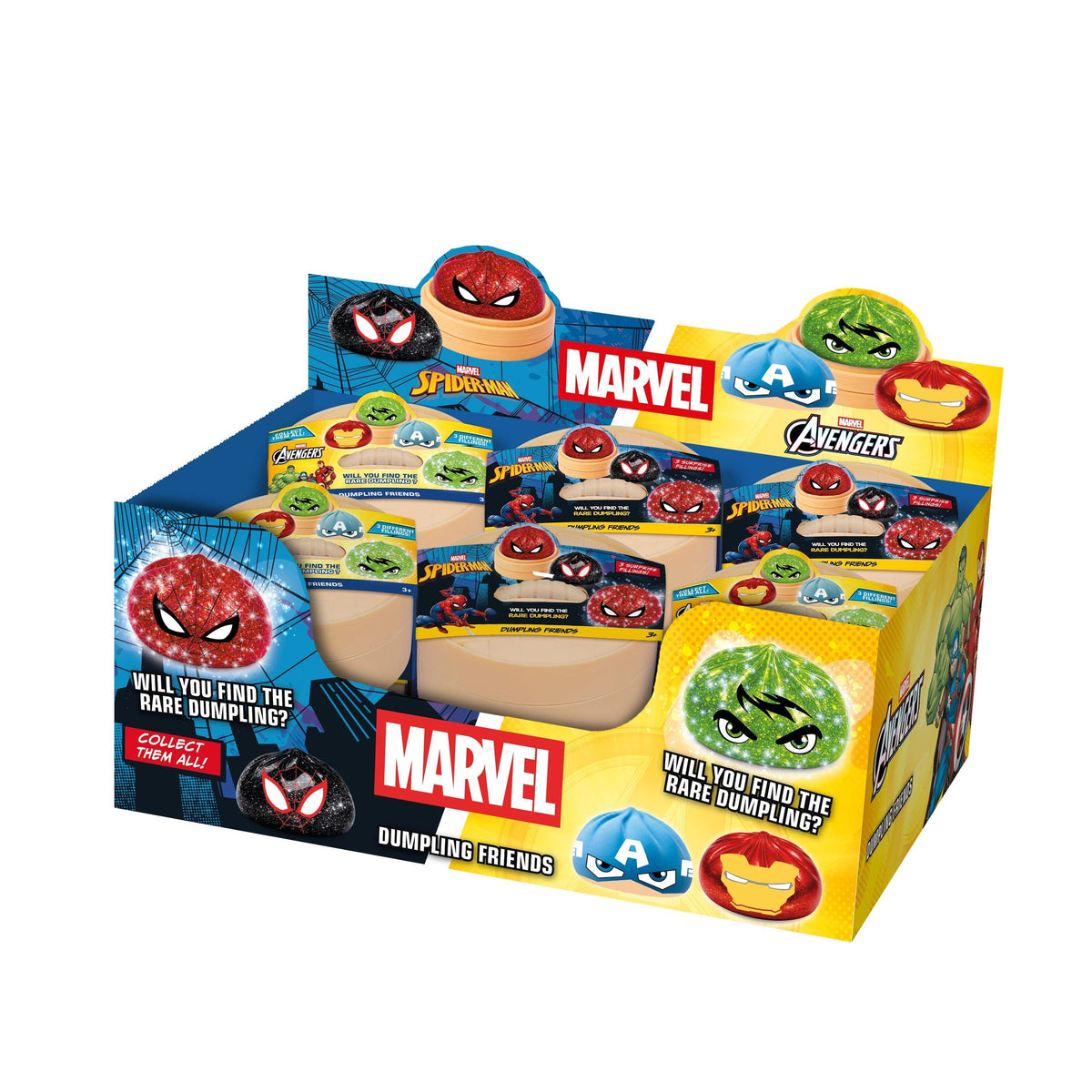 Marvel® Avengers® Dumpling Friends Squishy Fidget Toy *PREORDER*