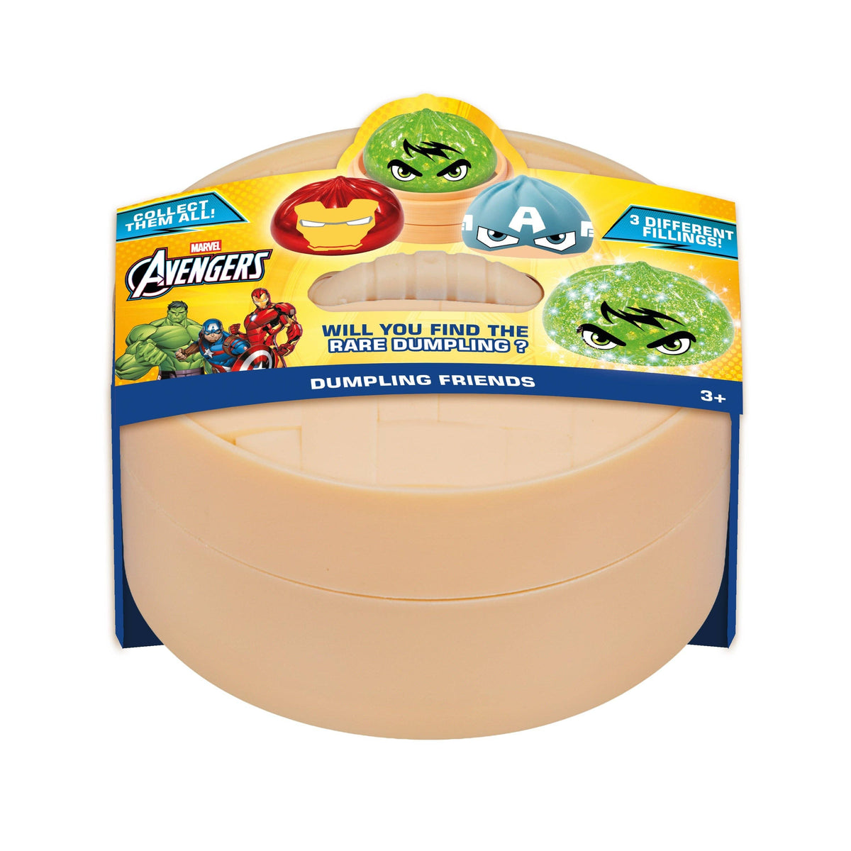 Marvel® Avengers® Dumpling Friends Squishy Fidget Toy *PREORDER*