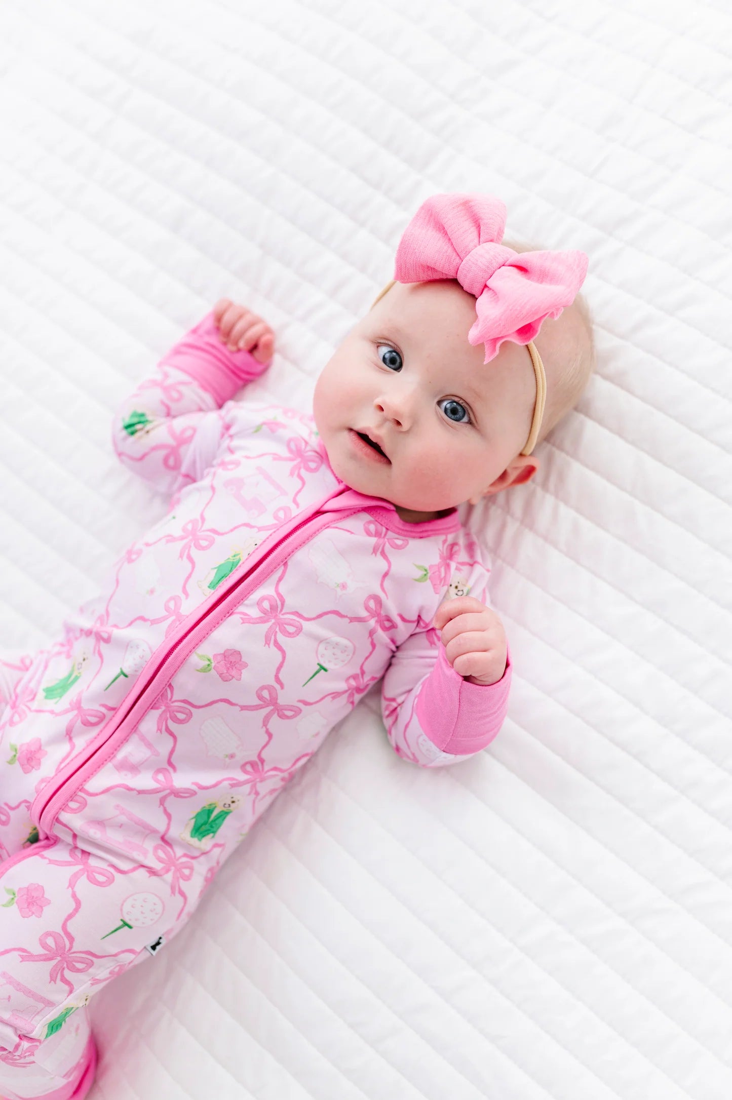 Convertible Footies- IT'S A MASTERS-PIECE PINK